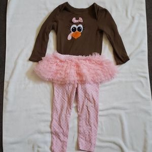 Koala Kids Thanksgiving turkey outfit